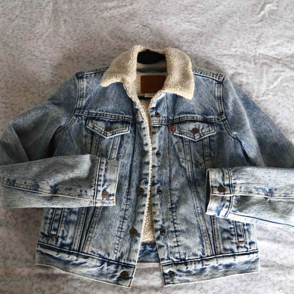 LEVI STRAUSS Sherpa Lined Denim - Picture 2 of 4